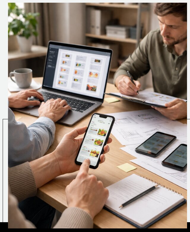 Разработка мобильного приложения торговой сети в Реже