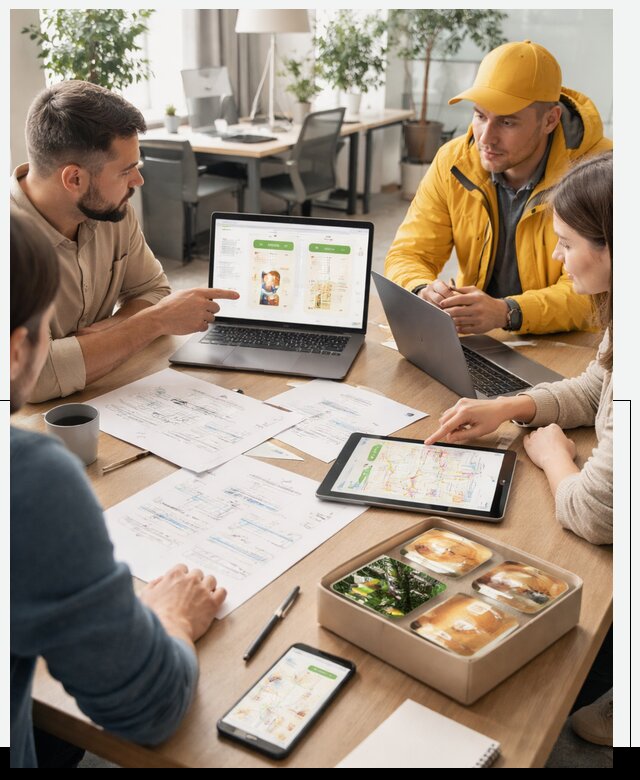 Разработка агрегатора доставки еды в Реже от 16430 р., АвикейРеж