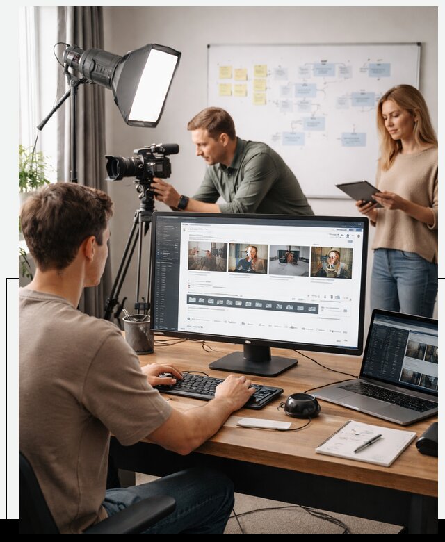 Платформа видеохостинга для онлайн обучения в Реже