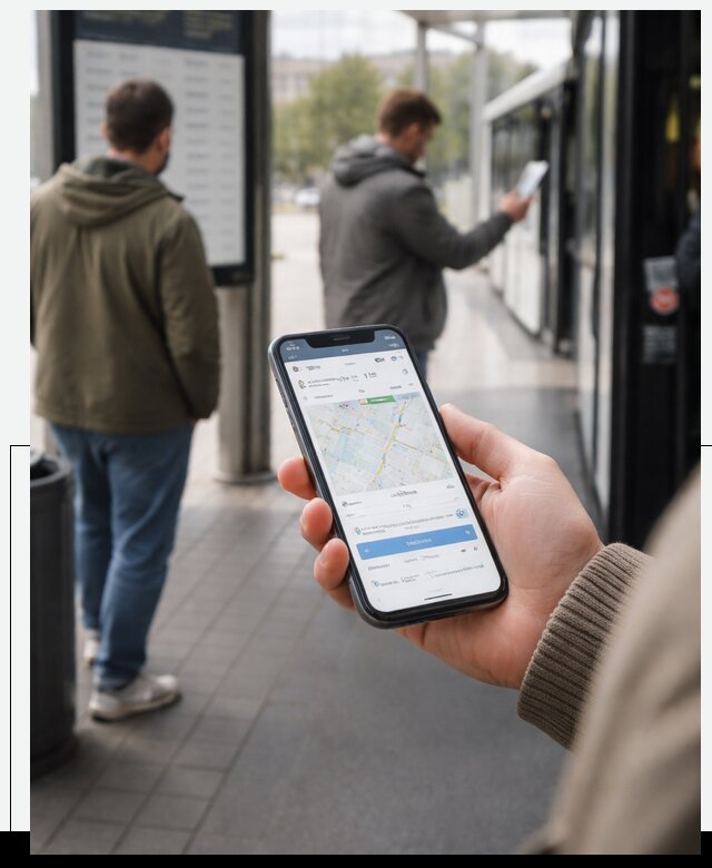 Мобильное приложение для пассажиров в Реже с оплатой и расписанием
